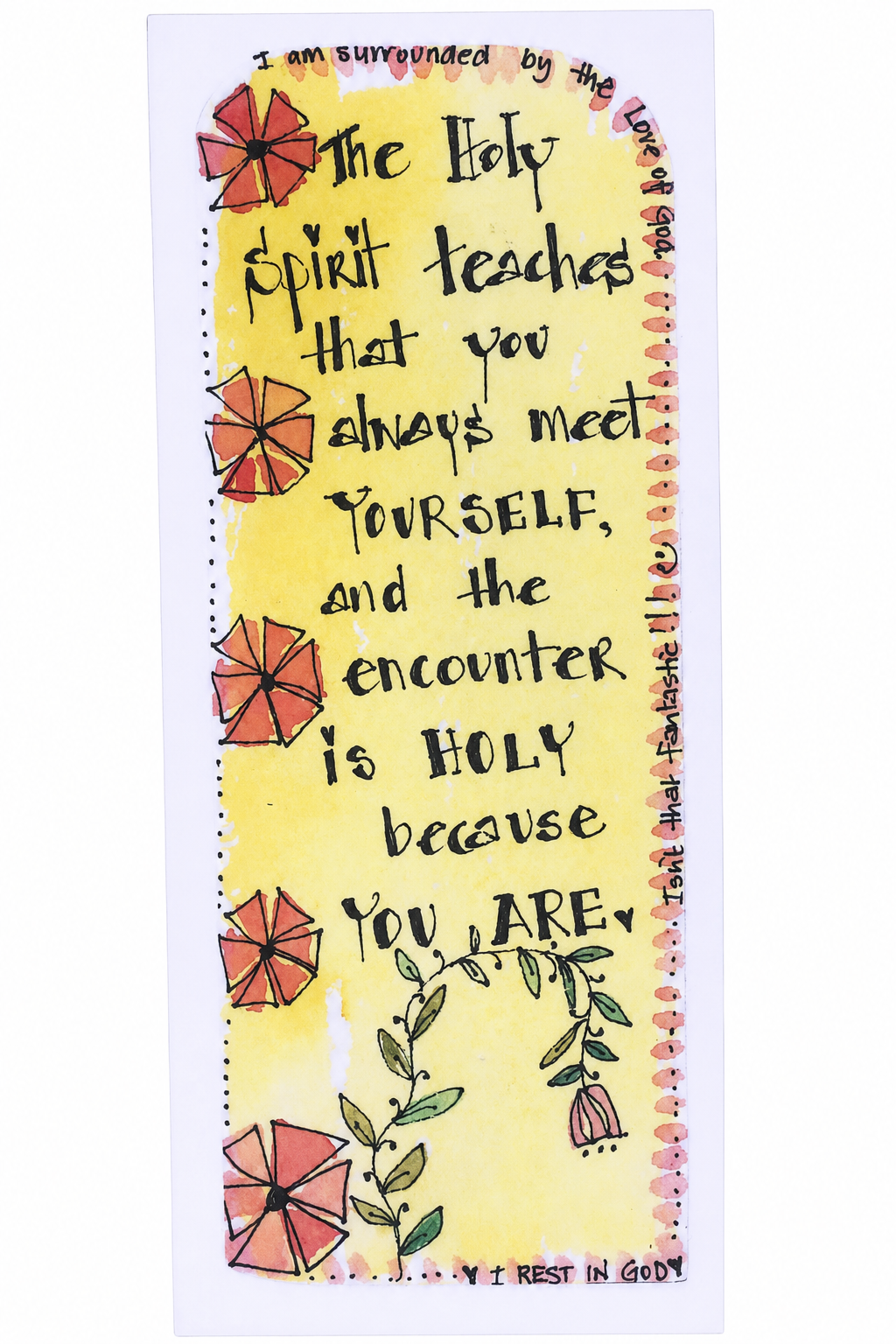 Meeting Yourself in Holiness Bookmark